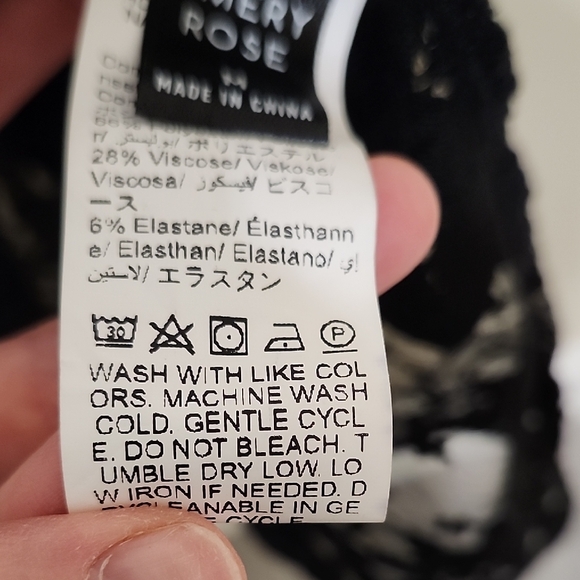 Black Asymmetrical Ruffled Tank Top - Picture 3 of 9